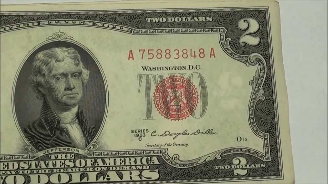 2 dollar bill serial number search